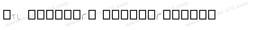 RTL MediaPro Regular字体转换